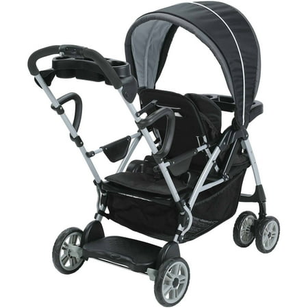 Graco Room For 2 Click Connect Stand Ride Double Stroller, Gotham Walmart.com Graco Room For 2 Click Connect Stand Ride Double Stroller, Gotham Walmart.com